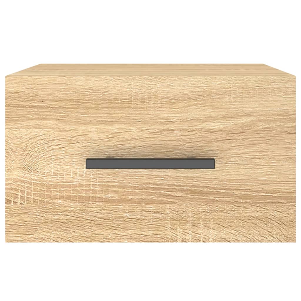 Wall-mounted Bedside Cabinets 2 pcs Sonoma Oak 35x35x20 cm