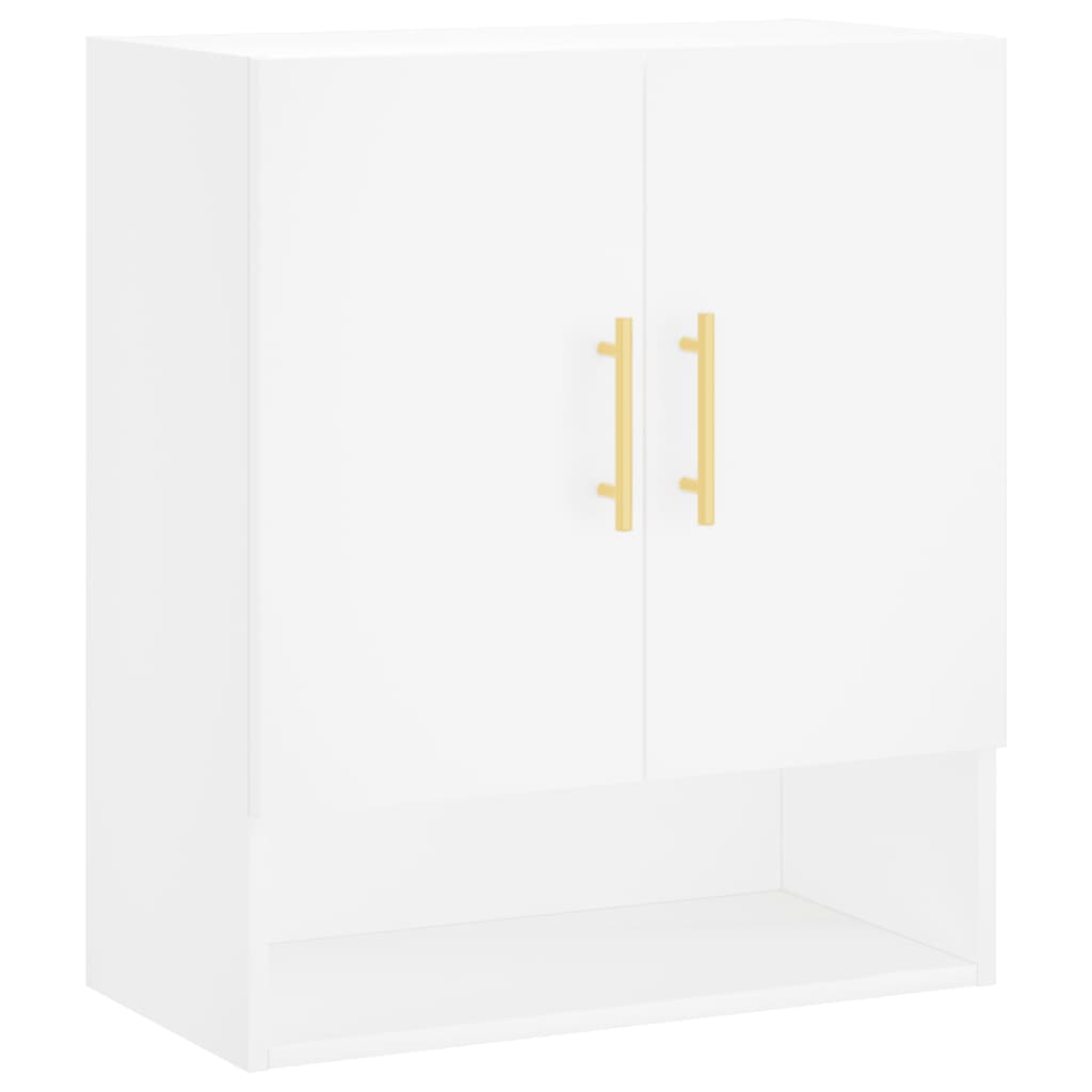 Wall Cabinet White 60x31x70 cm Engineered Wood