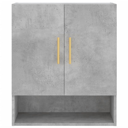 Wall Cabinet Concrete Grey 60x31x70 cm Engineered Wood