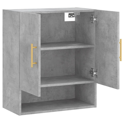 Wall Cabinet Concrete Grey 60x31x70 cm Engineered Wood