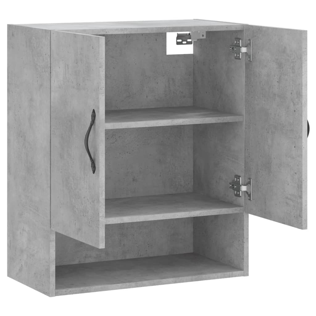 Wall Cabinet Concrete Grey 60x31x70 cm Engineered Wood