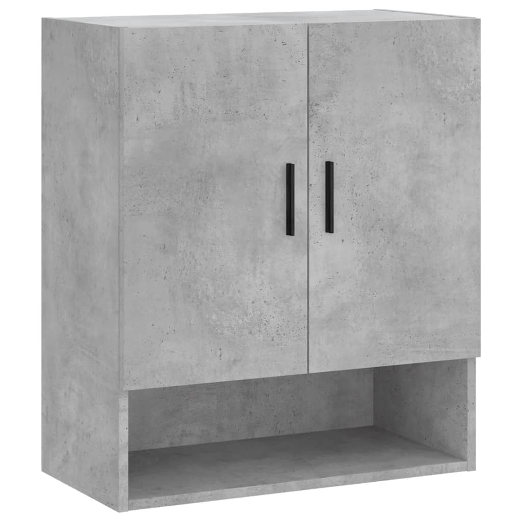 Wall Cabinet Concrete Grey 60x31x70 cm Engineered Wood