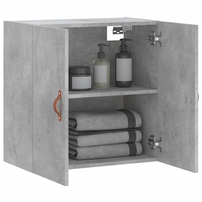 Wall Cabinet Concrete Grey 60x31x60 cm Engineered Wood