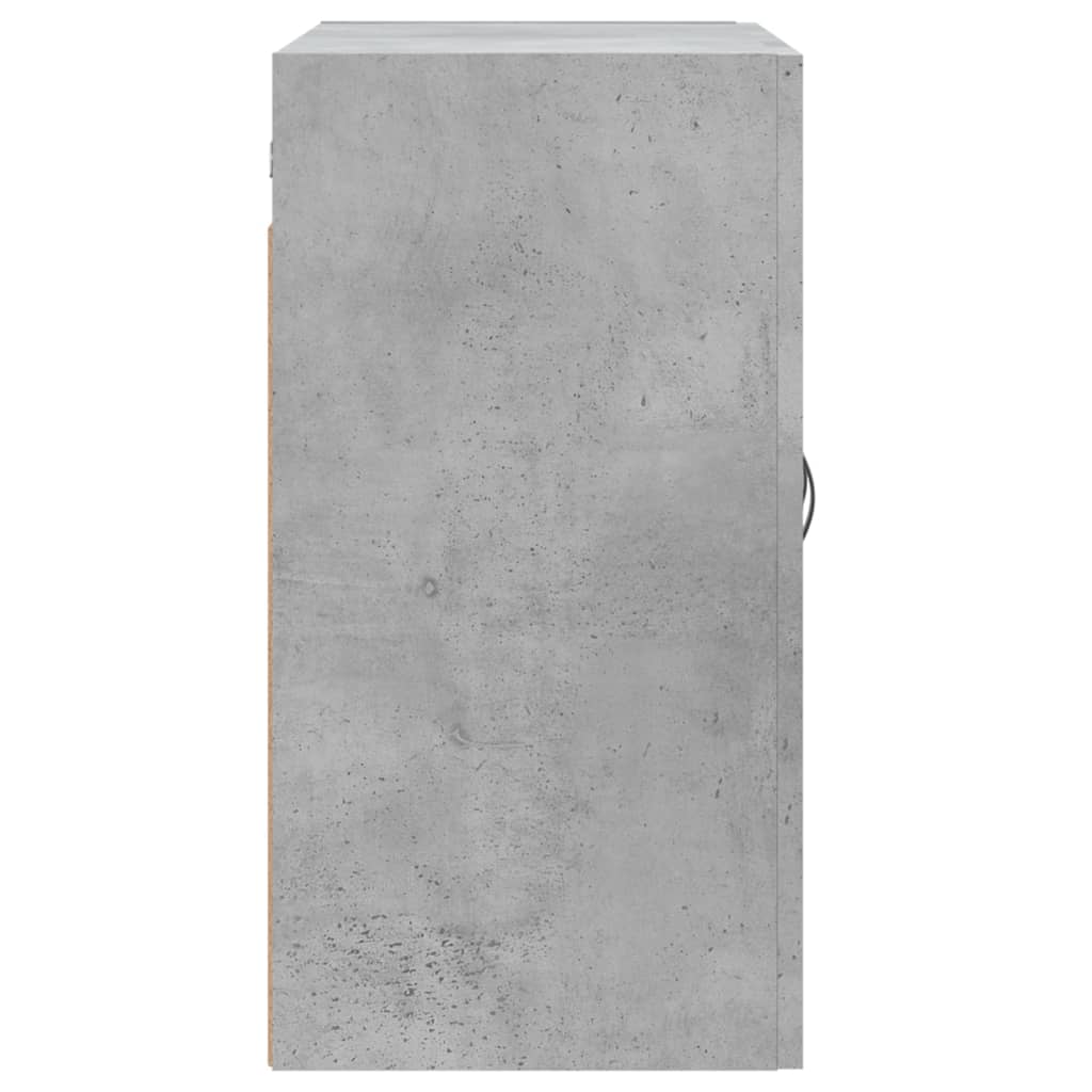 Wall Cabinet Concrete Grey 60x31x60 cm Engineered Wood