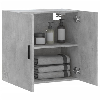 Wall Cabinet Concrete Grey 60x31x60 cm Engineered Wood