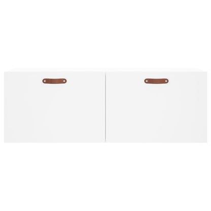 Wall Cabinet White 100x36.5x35 cm Engineered Wood