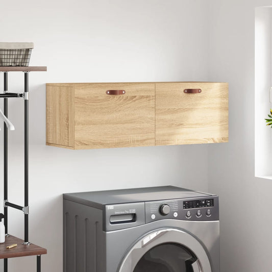 Wall Cabinet Sonoma Oak 100x36.5x35 cm Engineered Wood