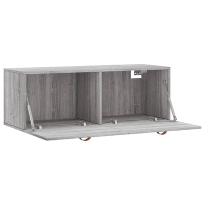 Wall Cabinet Grey Sonoma 100x36.5x35 cm Engineered Wood