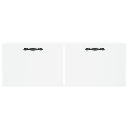 Wall Cabinet White 100x36.5x35 cm Engineered Wood