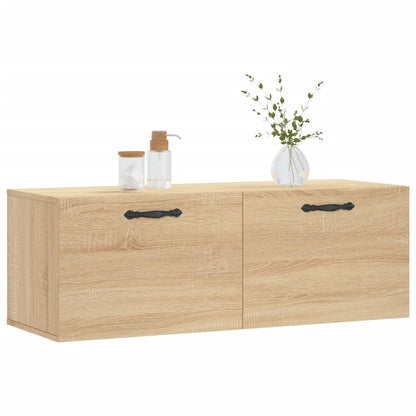 Wall Cabinet Sonoma Oak 100x36.5x35 cm Engineered Wood