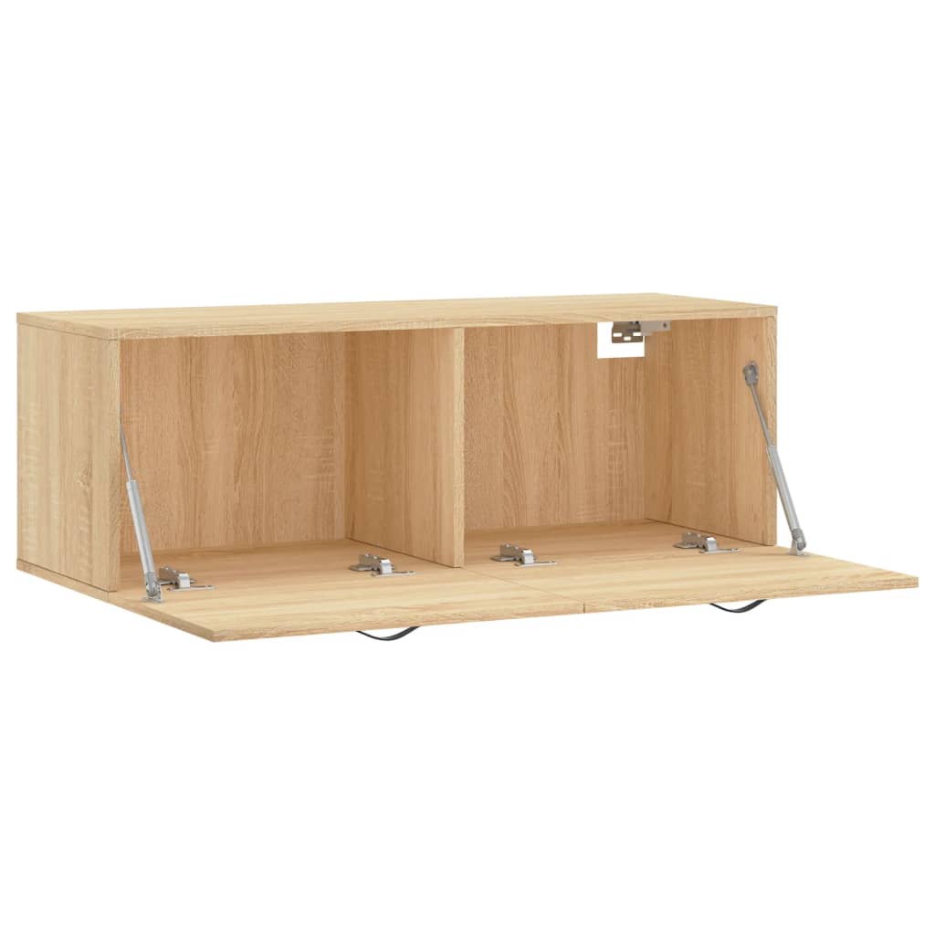 Wall Cabinet Sonoma Oak 100x36.5x35 cm Engineered Wood