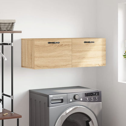Wall Cabinet Sonoma Oak 100x36.5x35 cm Engineered Wood