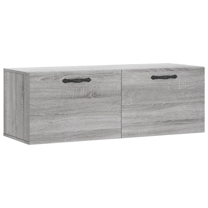 Wall Cabinet Grey Sonoma 100x36.5x35 cm Engineered Wood