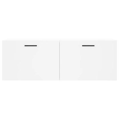 Wall Cabinet White 100x36.5x35 cm Engineered Wood