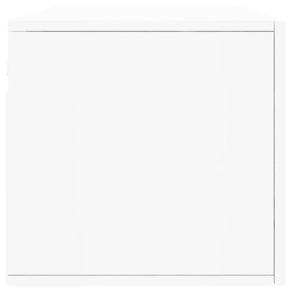 Wall Cabinet White 100x36.5x35 cm Engineered Wood