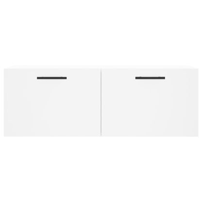Wall Cabinet White 100x36.5x35 cm Engineered Wood