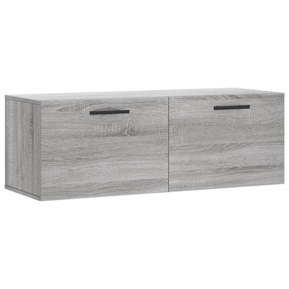 Wall Cabinet Grey Sonoma 100x36.5x35 cm Engineered Wood