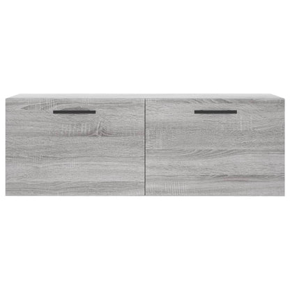 Wall Cabinet Grey Sonoma 100x36.5x35 cm Engineered Wood