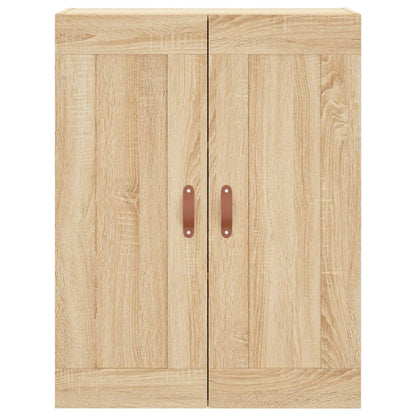 Wall Mounted Cabinet Sonoma Oak 69.5x34x90 cm Engineered Wood