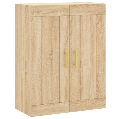 Wall Mounted Cabinet Sonoma Oak 69.5x34x90 cm Engineered Wood
