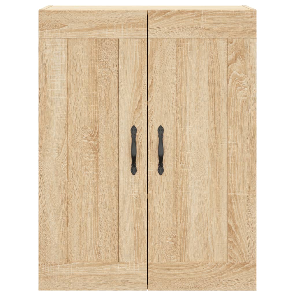 Wall Mounted Cabinet Sonoma Oak 69.5x34x90 cm Engineered Wood