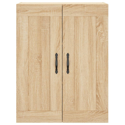 Wall Mounted Cabinet Sonoma Oak 69.5x34x90 cm Engineered Wood