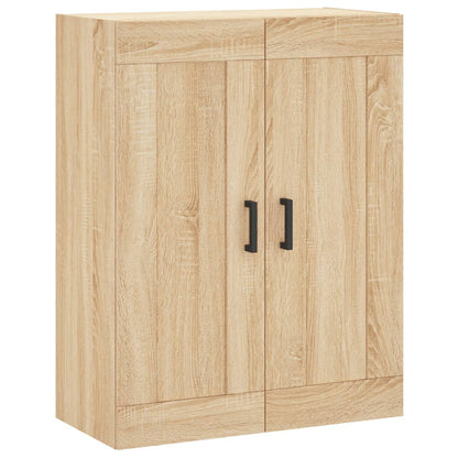 Wall Mounted Cabinet Sonoma Oak 69.5x34x90 cm Engineered Wood