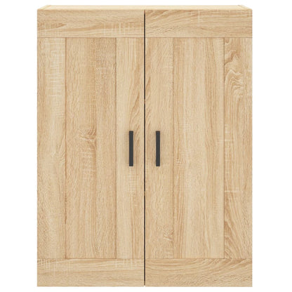 Wall Mounted Cabinet Sonoma Oak 69.5x34x90 cm Engineered Wood
