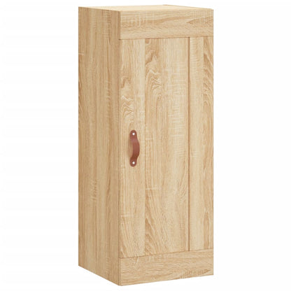 Wall Mounted Cabinet Sonoma Oak 34.5x34x90 cm Engineered Wood