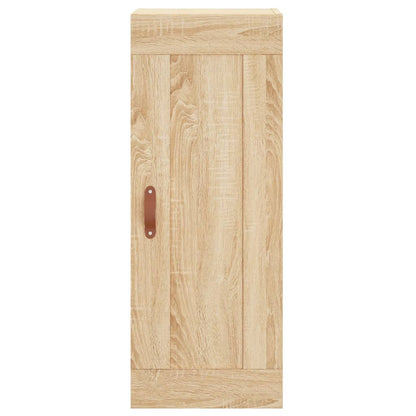 Wall Mounted Cabinet Sonoma Oak 34.5x34x90 cm Engineered Wood