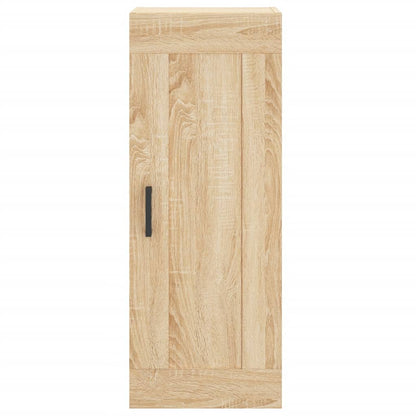 Wall Mounted Cabinet Sonoma Oak 34.5x34x90 cm Engineered Wood