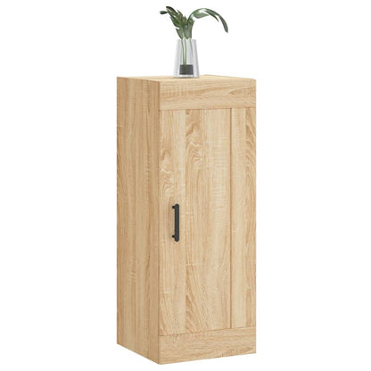 Wall Mounted Cabinet Sonoma Oak 34.5x34x90 cm Engineered Wood