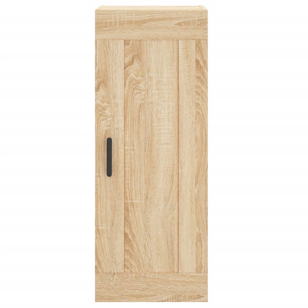 Wall Mounted Cabinet Sonoma Oak 34.5x34x90 cm Engineered Wood