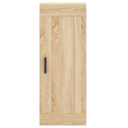 Wall Mounted Cabinet Sonoma Oak 34.5x34x90 cm Engineered Wood