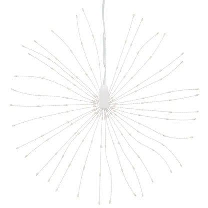 Christmas Starburst Lights 140 LEDs 2 pcs Warm White 17 cm