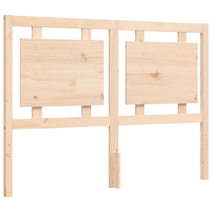 Bed Frame without Mattress 120x200 cm Solid Wood Pine