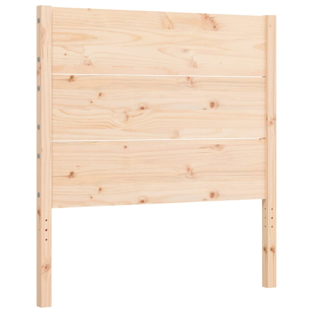 Bed Frame without Mattress Small Single Solid Wood Pine