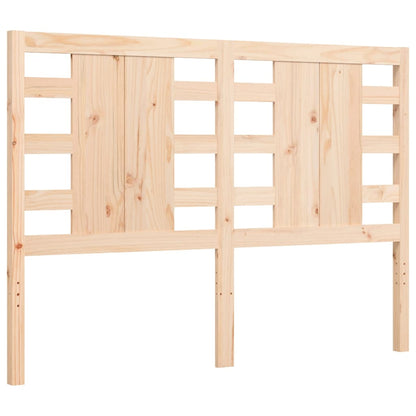 Bed Frame without Mattress 120x200 cm Solid Wood Pine