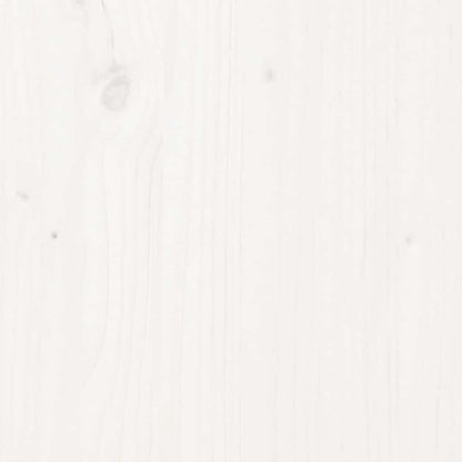 Bed Frame without Mattress White 160x200 cm Solid Wood Pine