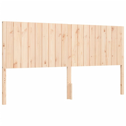 Bed Frame without Mattress Super King Size Solid Wood Pine