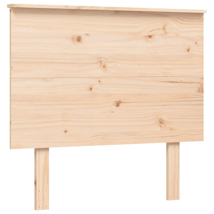 Bed Frame without Mattress Small Single Solid Wood Pine