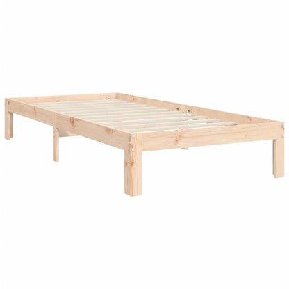Bed Frame without Mattress Small Single Solid Wood Pine