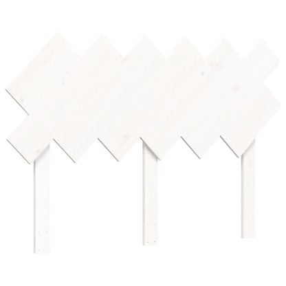 Bed Frame without Mattress White Small Double Solid Wood Pine