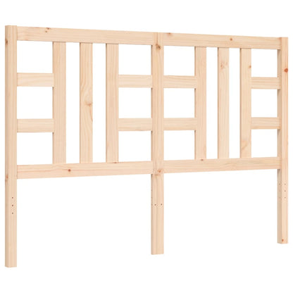 Bed Frame without Mattress Double Solid Wood Pine