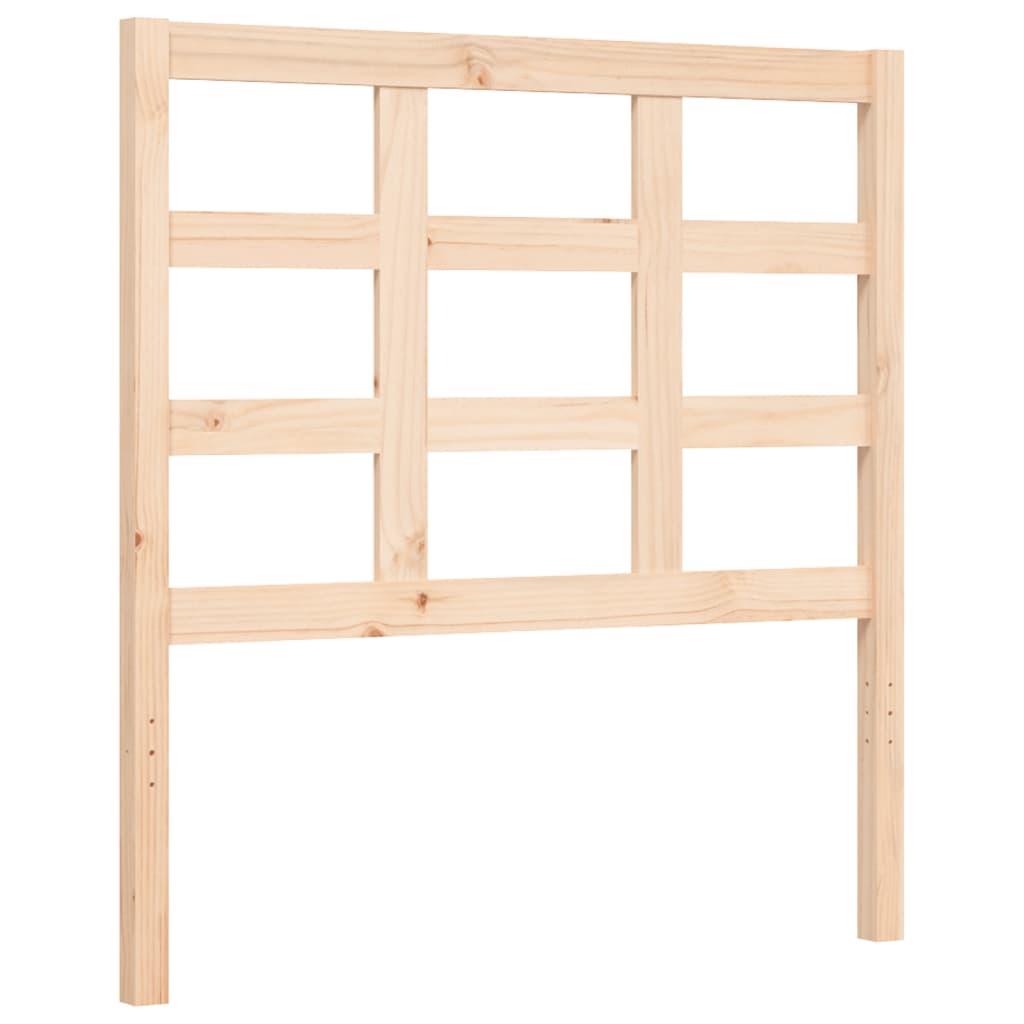 Bed Frame without Mattress Small Single Solid Wood