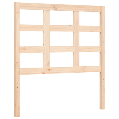 Bed Frame without Mattress Small Single Solid Wood