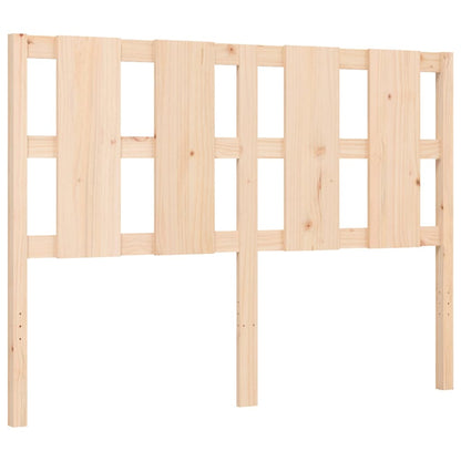 Bed Frame without Mattress 140x190 cm Solid Wood