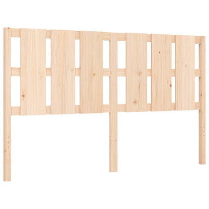 Bed Frame without Mattress King Size Solid Wood