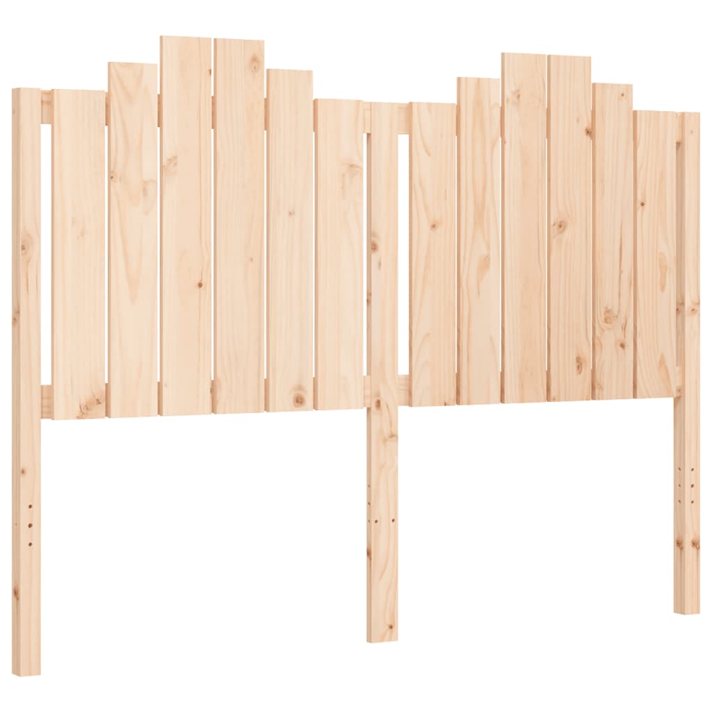 Bed Frame without Mattress 140x190 cm Solid Wood