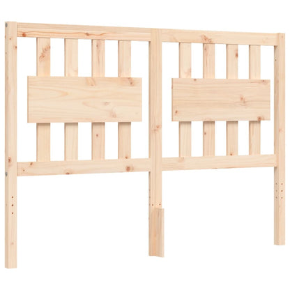 Bed Frame without Mattress Small Double Solid Wood